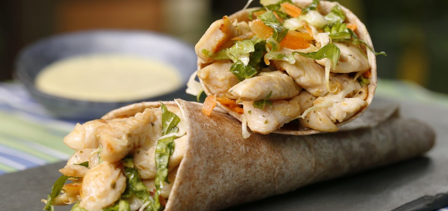 Wrap de Frango Natto
