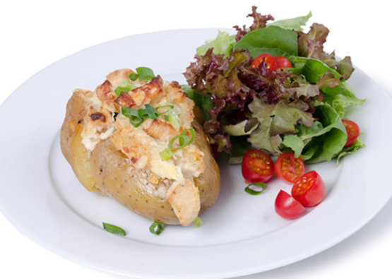 Batata Recheada Natto