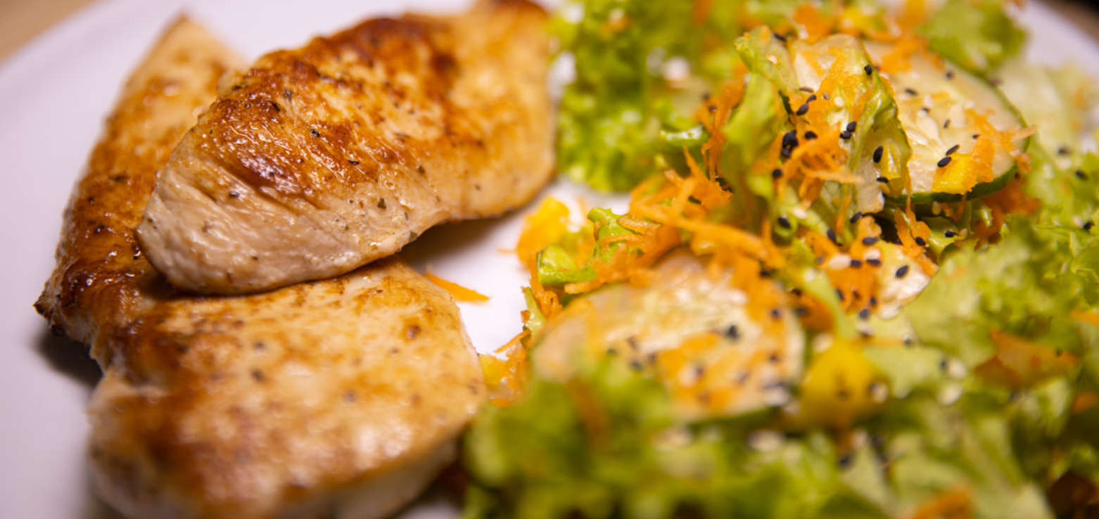 Biffi Fatiado – Grelhado com Salada