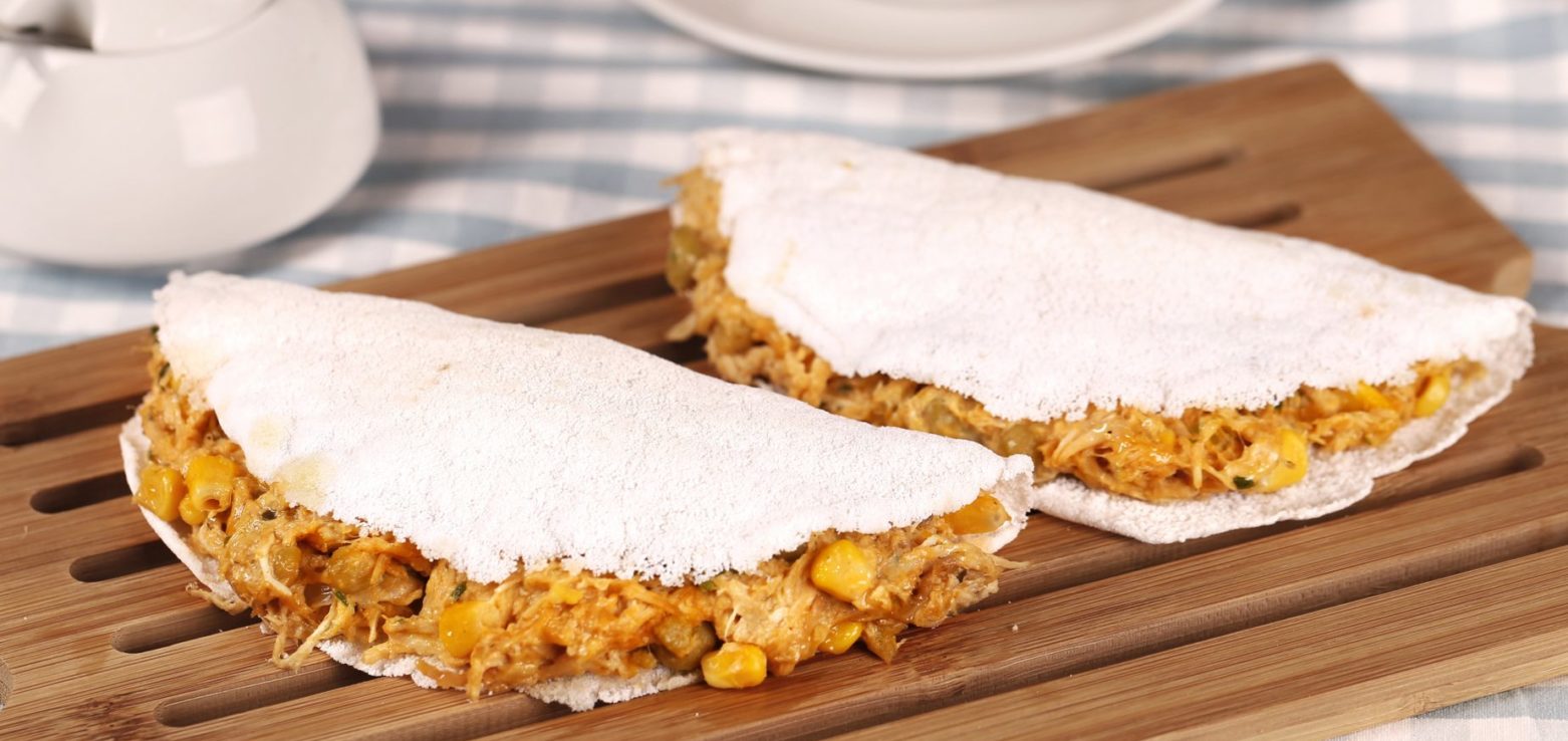 Tapioca de Frango Cremoso