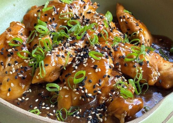 Sassami Natto com tarê de laranja e gengibre