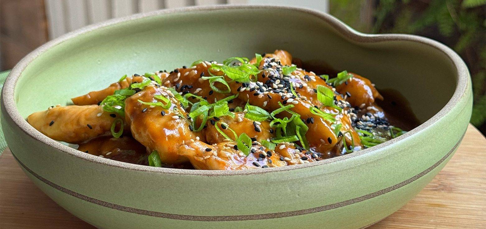 Sassami Natto com tarê de laranja e gengibre